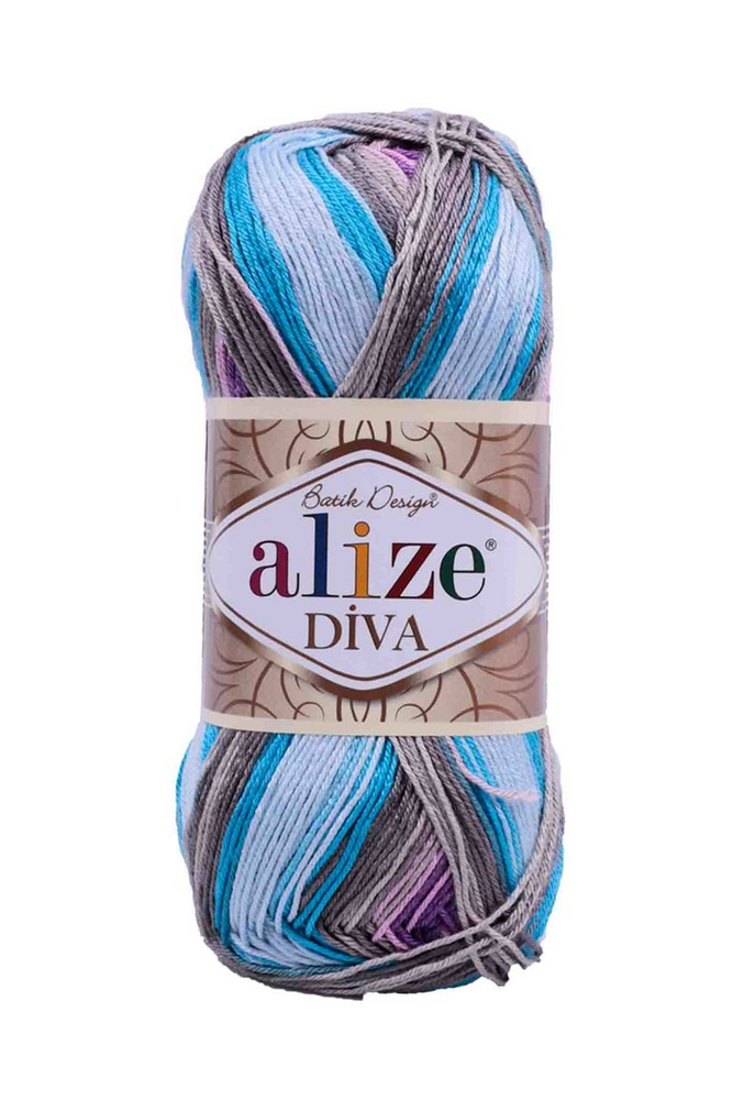 Пряжа Alize Diva Batik/5553