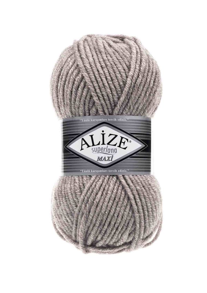 Пряжа Alize Superlana Maxi/Светлый кофе 207