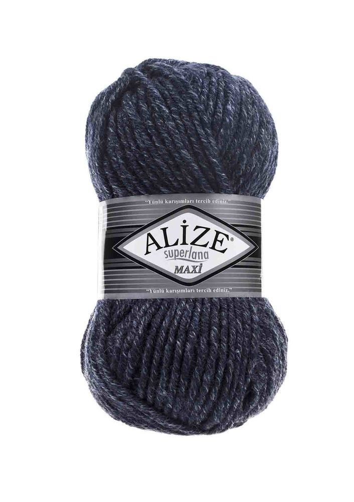 Пряжа Alize Superlana Maxi / Синий джасп 805