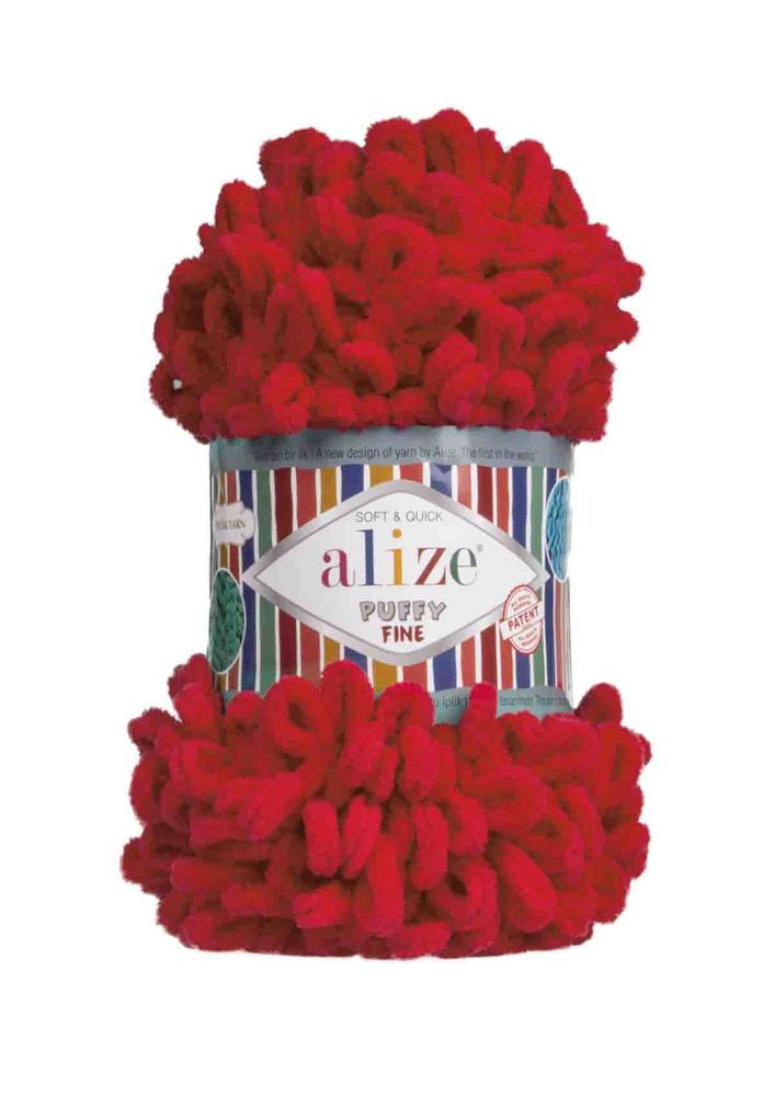 Пряжа Alize Puffy Fine Color /056