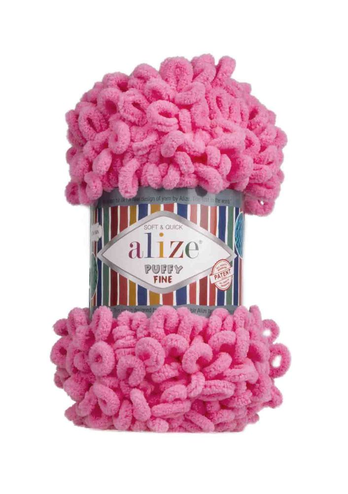 Пряжа Alize Puffy Fine /Сахарная вата 121