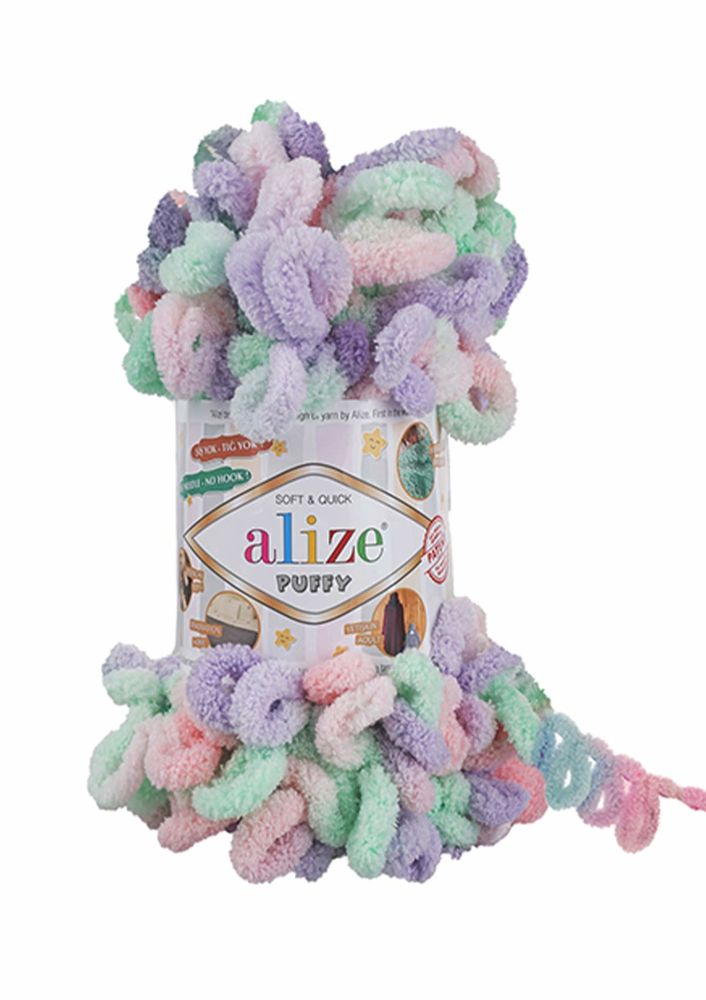 Пряжа Alize Puffy Fine Color 5938