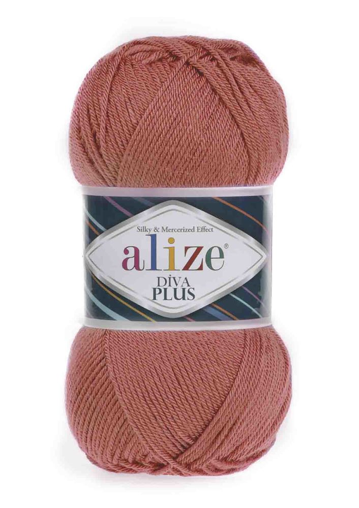Пряжа Alize Diva Plus /Кустовая роза 258