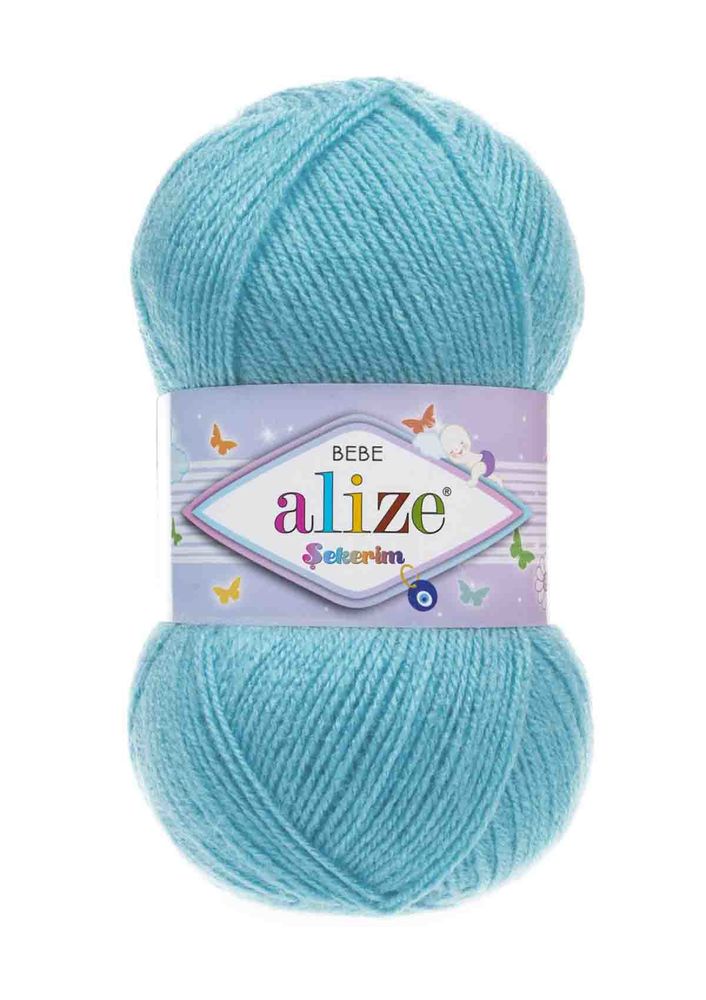 Пряжа Alize Şekerim Bebe / Бирюзовый 287