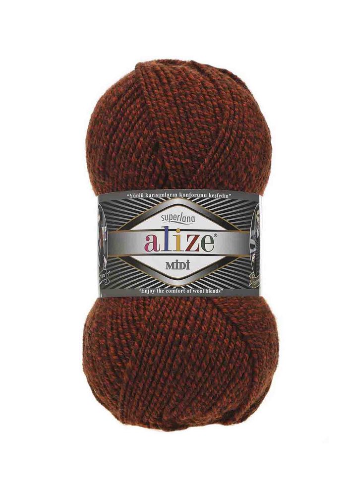 Пряжа Alize Superlana Midi/Дуэт 905