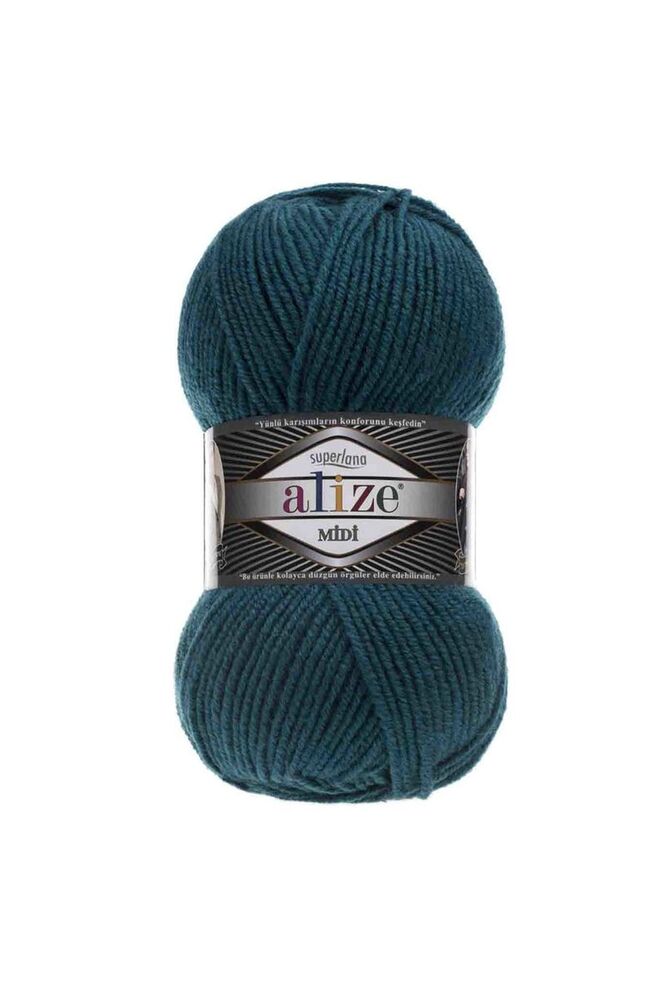 Пряжа Alize Superlana Midi/Нефть 212
