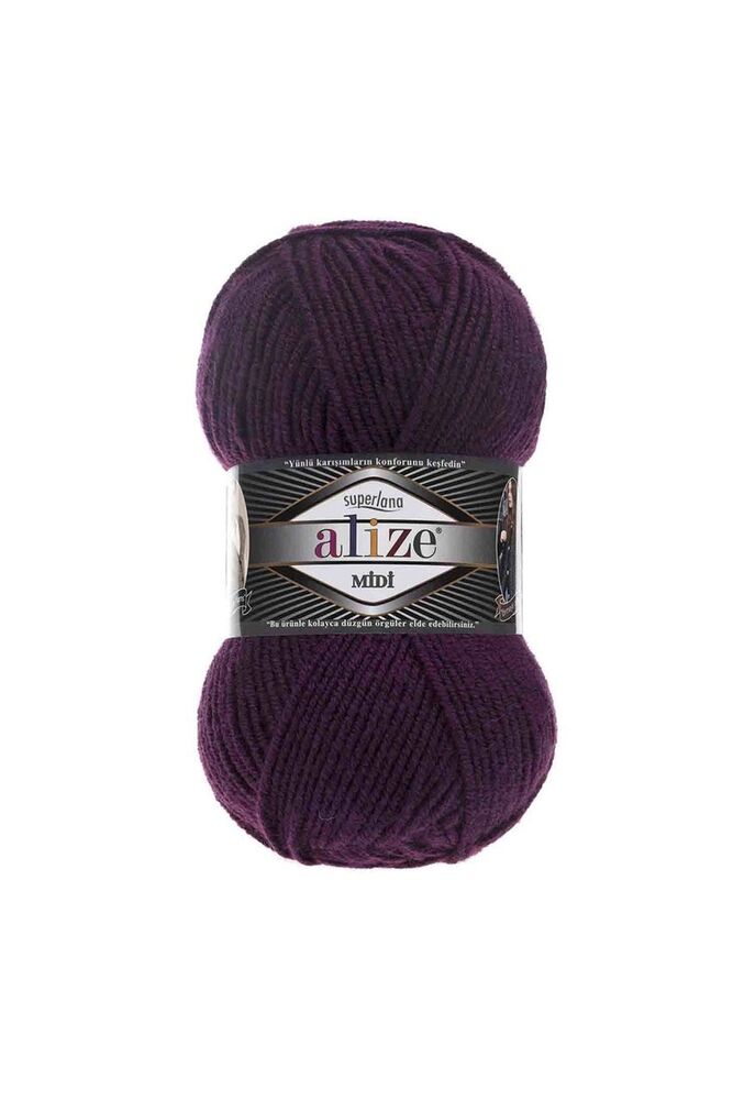 Пряжа Alize Superlana Midi/Сливовый 111 
