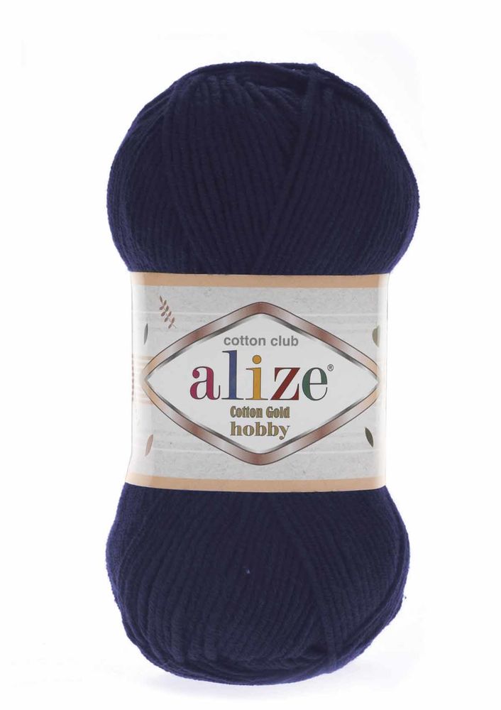 Пряжа Alize Cotton Gold Hobby 50 г./ Синий 058