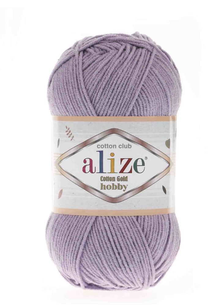 Пряжа Alize Cotton Gold Hobby 50 г./Лиловый 166