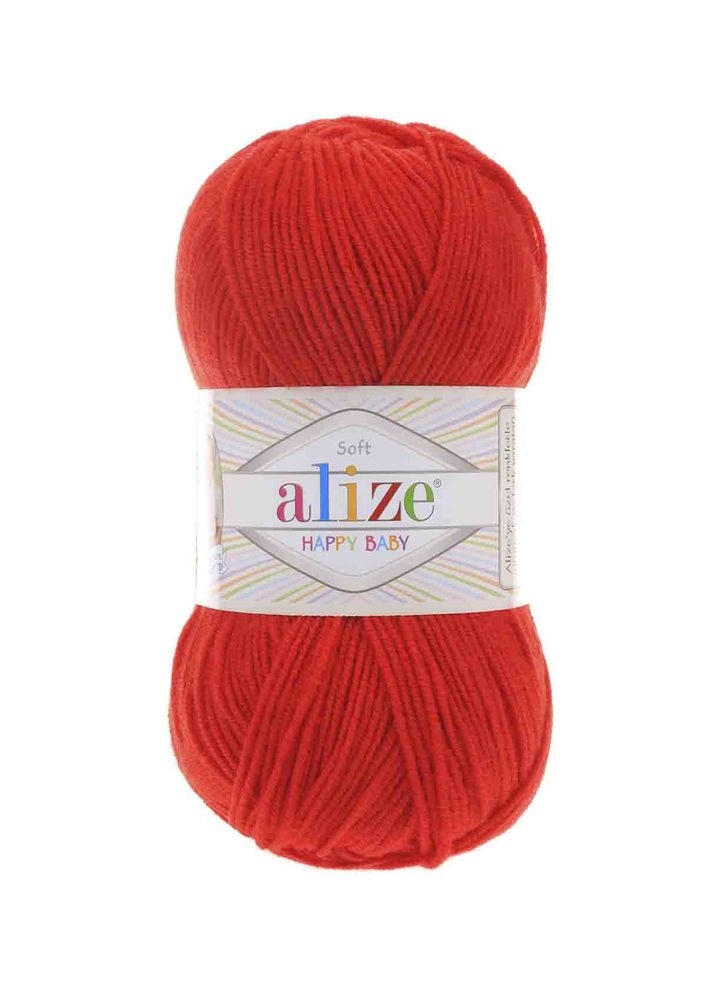 Пряжа Alize Happy Baby/Красный 056