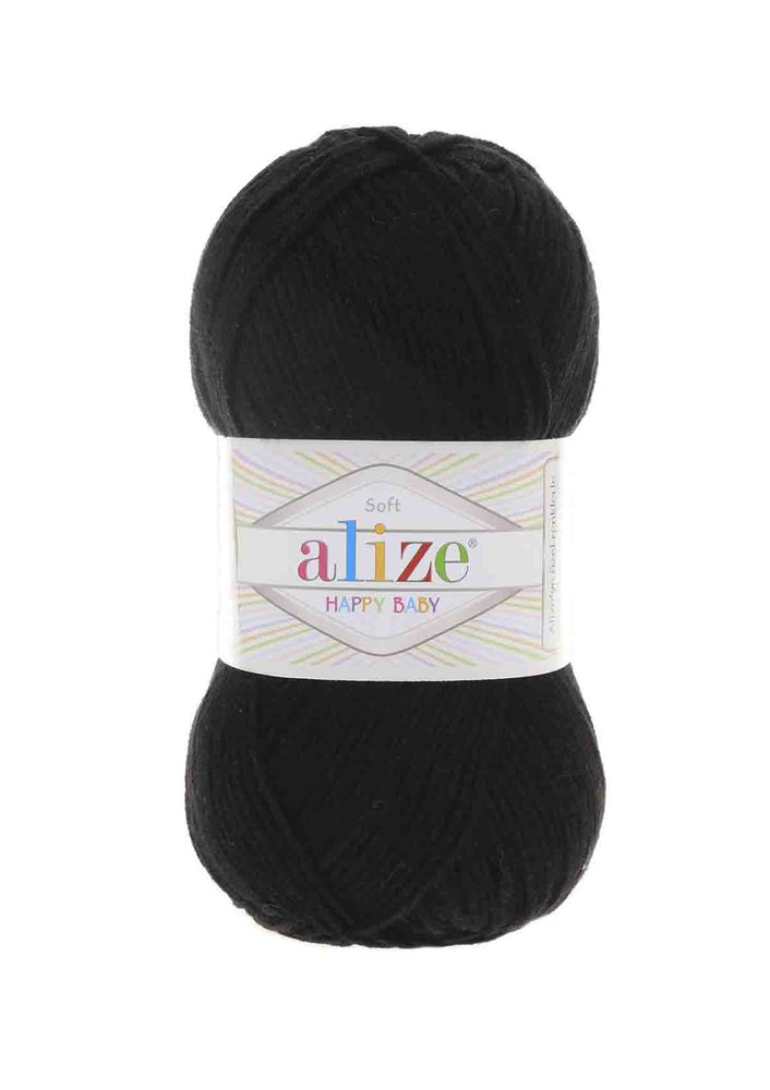 Пряжа Alize Happy Baby /Чёрный 060