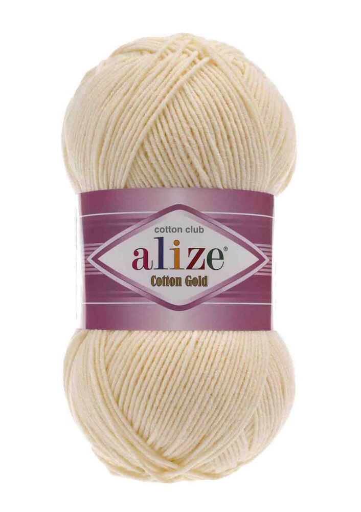 Пряжа Alize Cotton Gold /Молочно-бежевый 458
