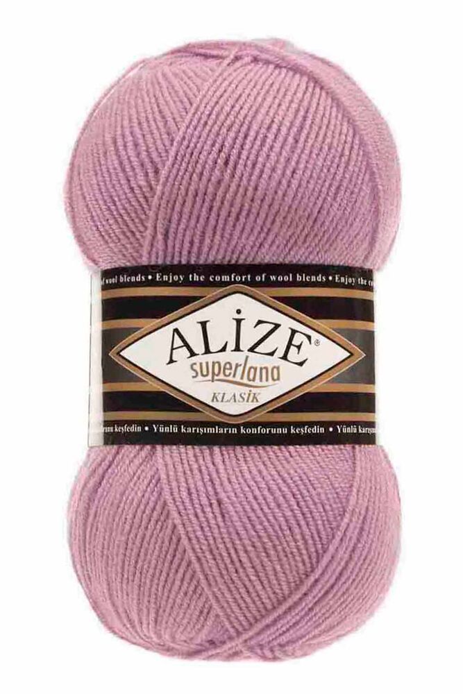 Пряжа Alize Superlana Klasik /Розовая роза 295
