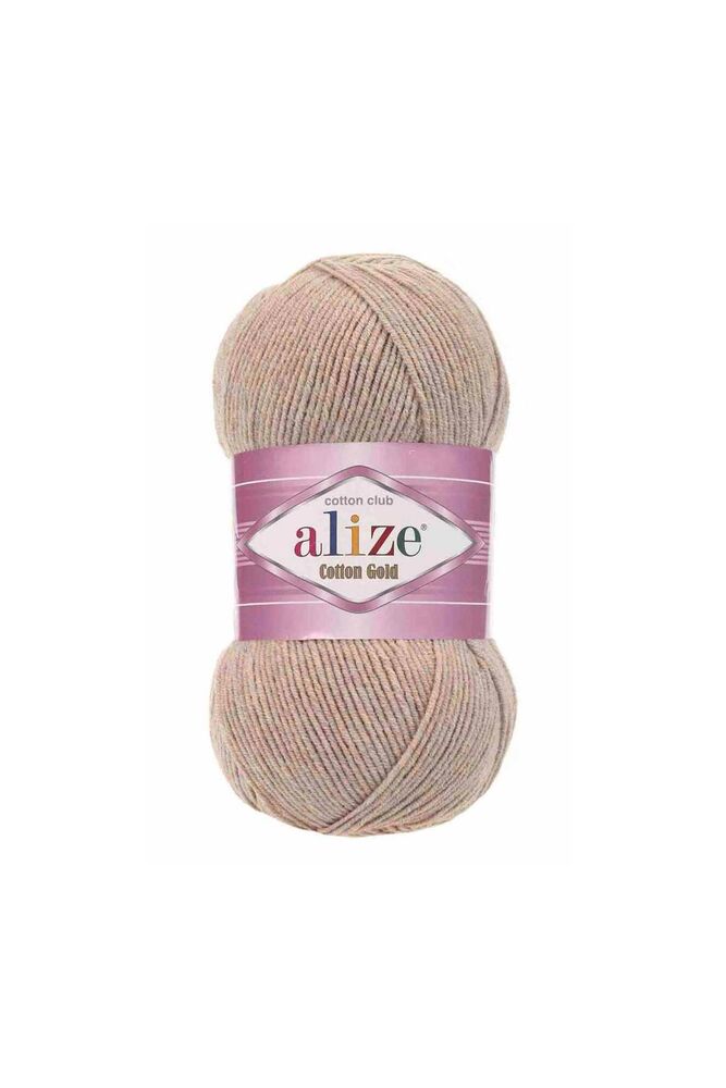 Пряжа Alize Cotton Gold/ Бежевый меланж 152