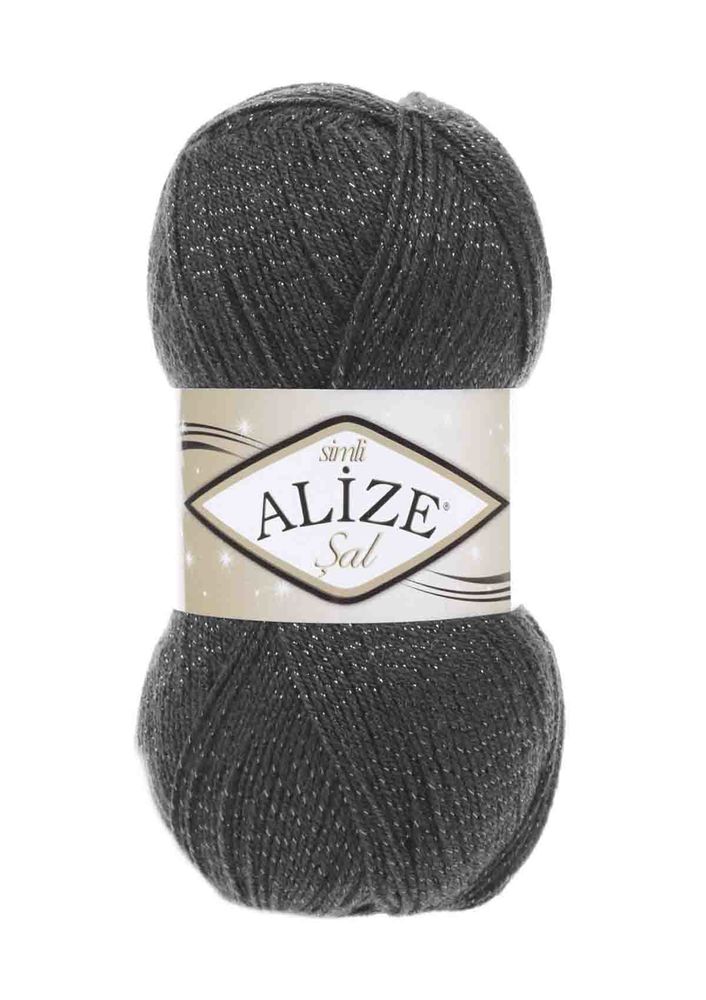 Пряжа Alize Şal Simli/Антрацит 358