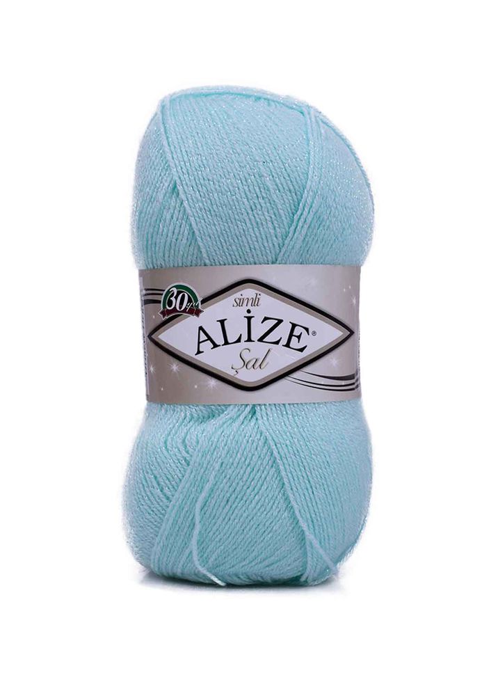 Пряжа Alize Şal Sim/Водная зелень 019