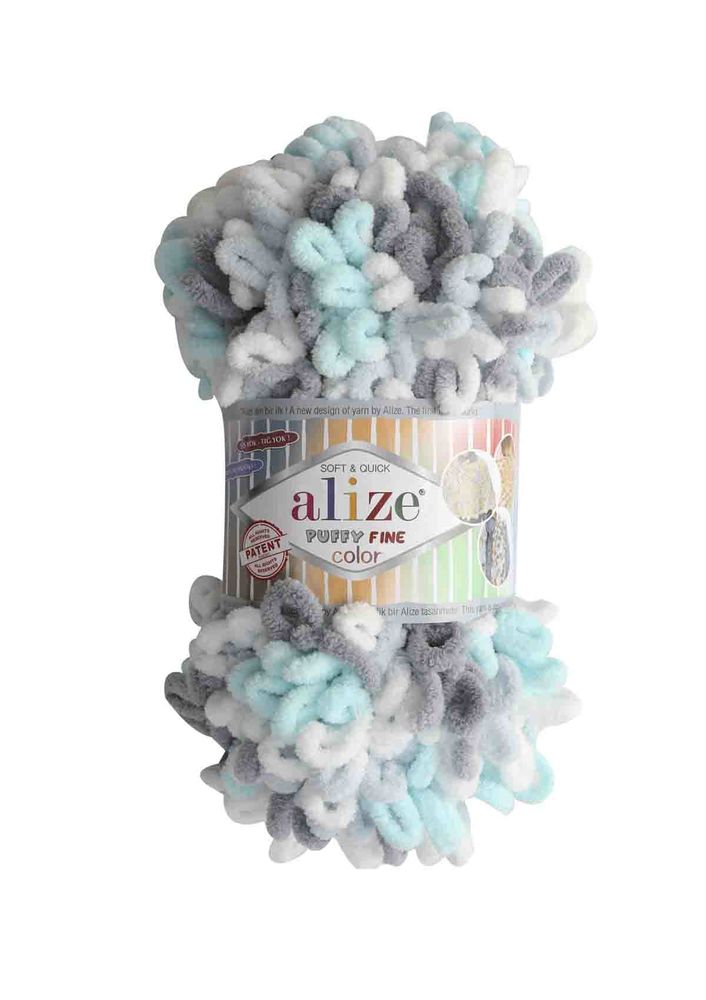 Alize Puffy Fine Color El Örgü İpi 5939