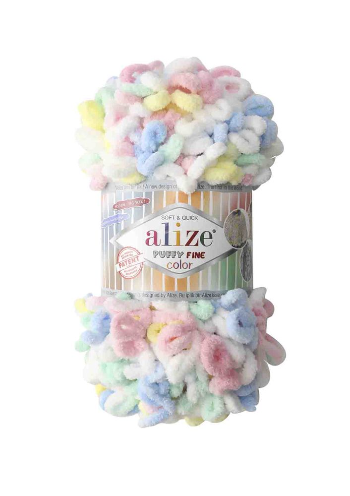 Alize Puffy Fine Color El Örgü İpi 5949