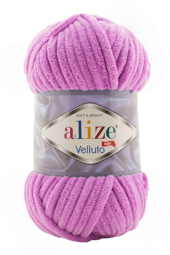 Alize Velluto El Örgü İpi 100 gr | Orkide 378