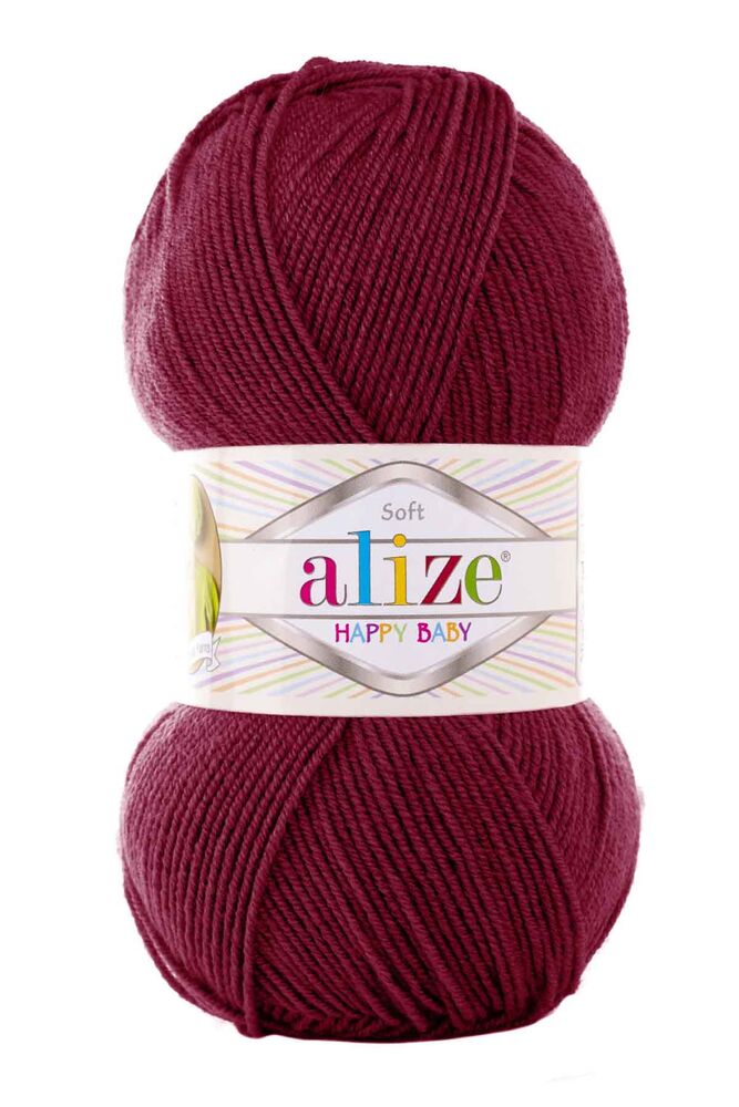 Alize Happy Baby El Örgü İpi Vişne 390 Alize El Örgü