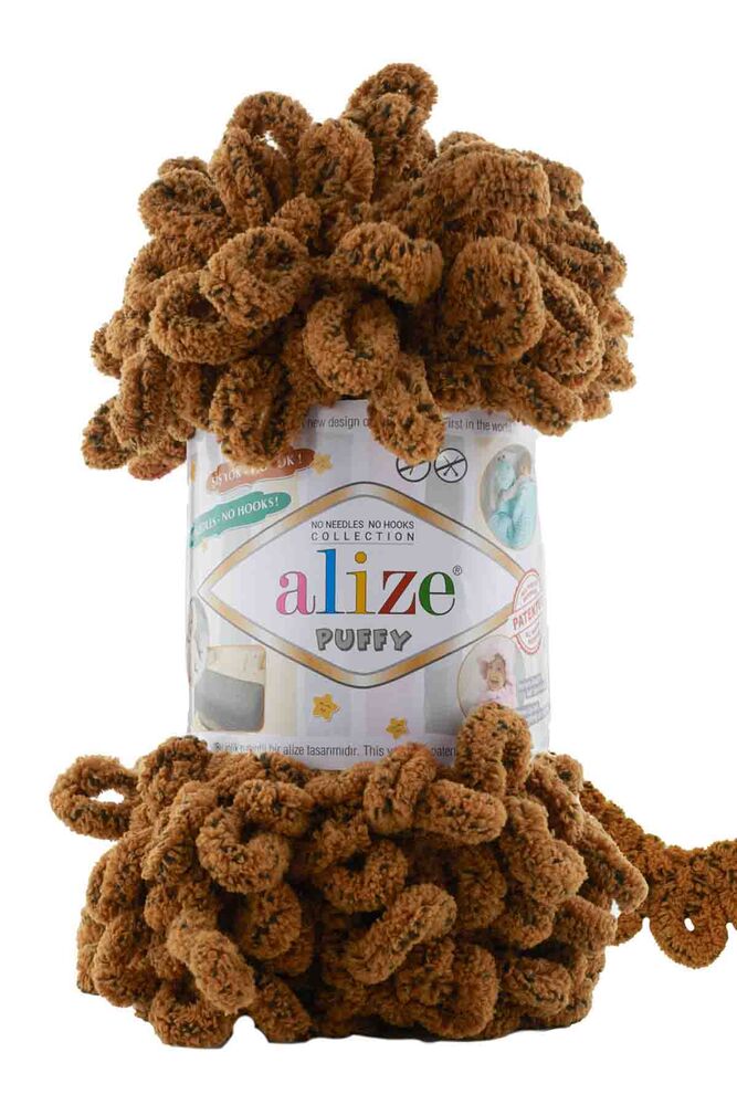 Alize Puffy El Örgü İpi Sincap 718