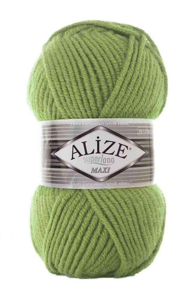 Alize Superlana Maxi El Örgü İpi Kamlumbağa Yeşili 485