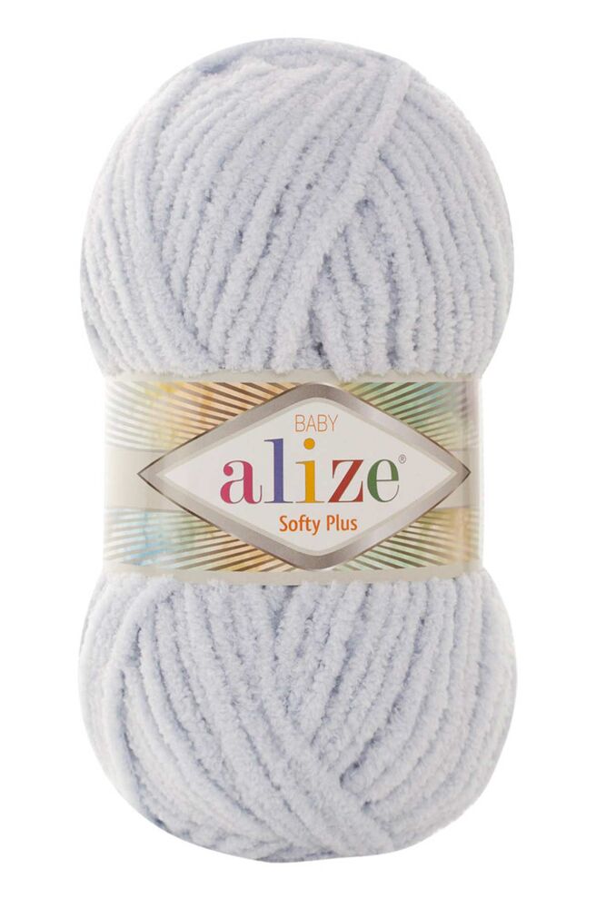 Alize Softy Plus El Örgü İpi Açık Gri 500