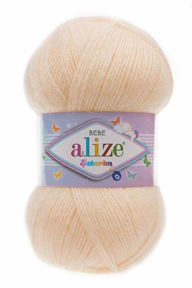 Alize Şekerim Bebe El Örgü İpi Badem 491