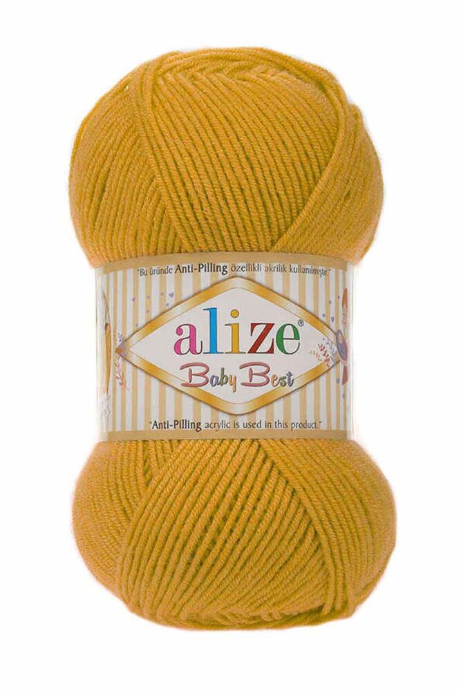 Alize Baby Best El Örgü İpi Safran 281