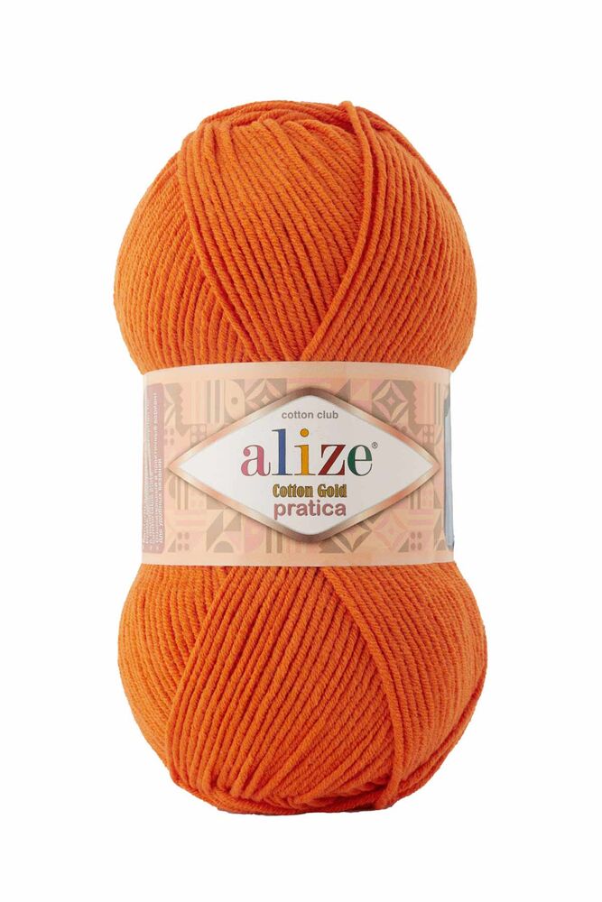 Alize Cotton Gold Pratica El Örgü İpi Bal Kabağı 037