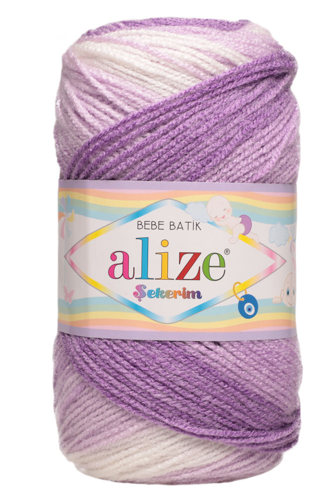 Alize Şekerim Batik El Örgü İpi 7254