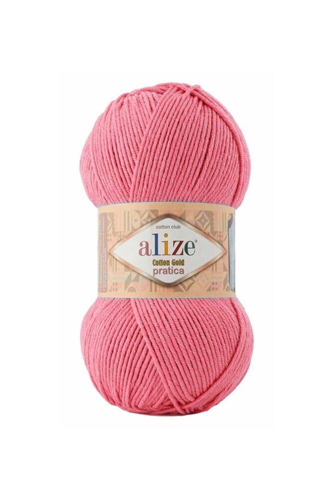 Alize Cotton Gold Pratica El Örgü İpi Canlı Pembe 033