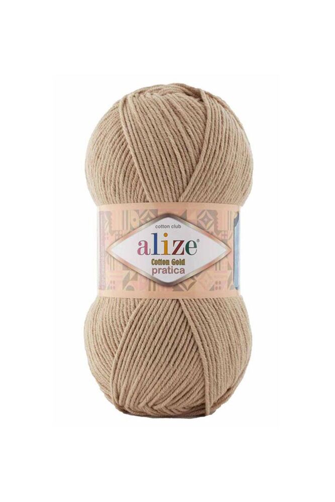 Alize Cotton Gold Pratica El Örgü İpi Bej Melanj 152