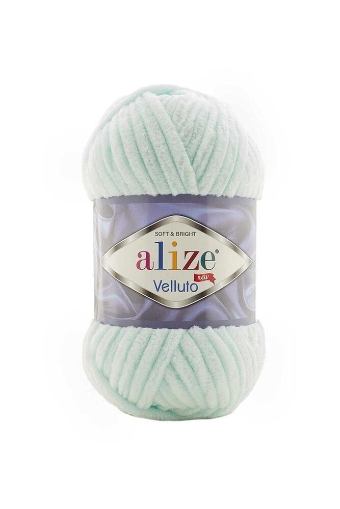 Alize Velluto El Örgü İpi 100 gr | Su Yeşili 015
