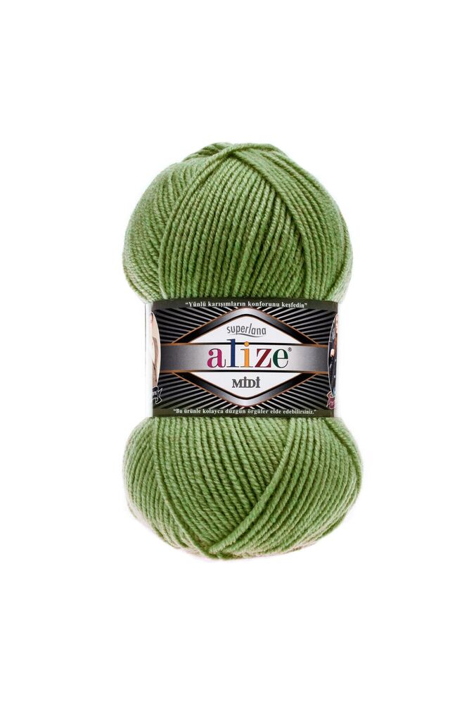 Alize Superlana Midi El Örgü İpi Zeytin 620