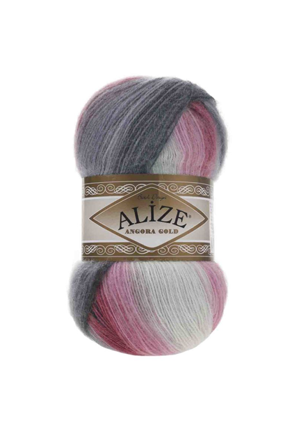 Alize Angora Gold Batik El Örgü İpi 1602