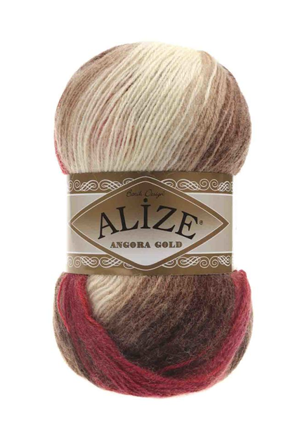 Alize Angora Gold Batik El Örgü İpi 4574