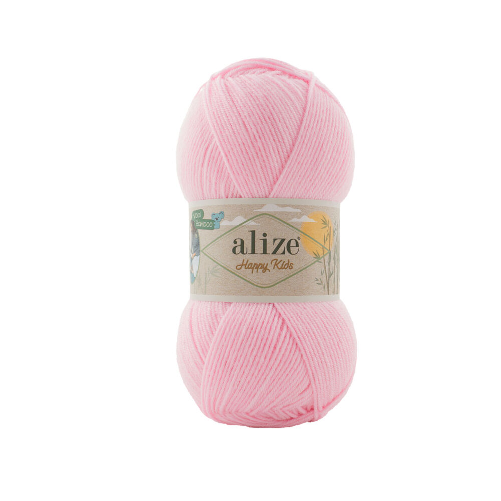 Alize Happy Kids El Örgü İpi | Pembe 185