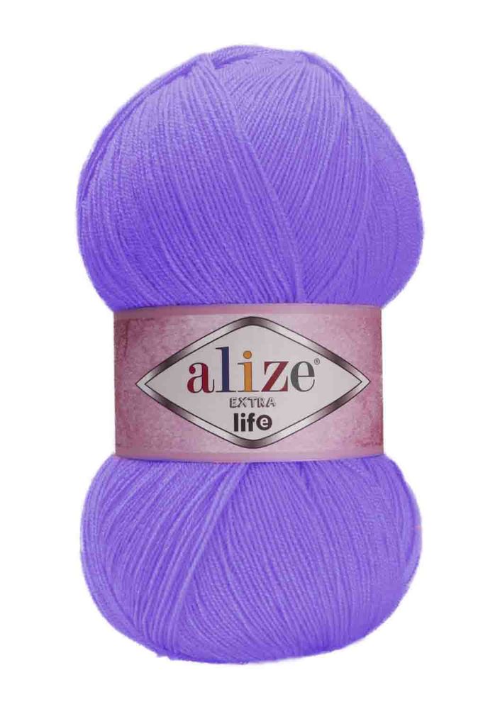 Alize Extra Life El Örgü İpi Menekşe 933