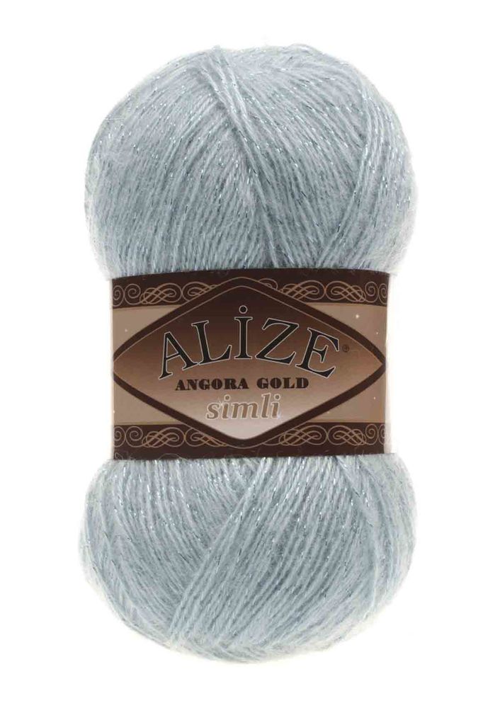 Alize Angora Gold Simli El Örgü İpi Mint 114