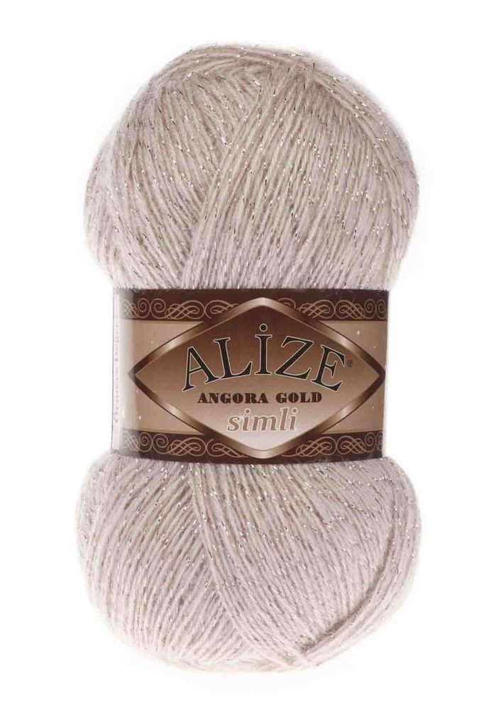 Alize Angora Gold Simli El Örgü İpi Taş 506