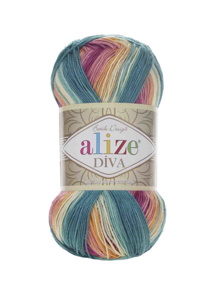 Alize Diva Batik El Örgü İpi 4572