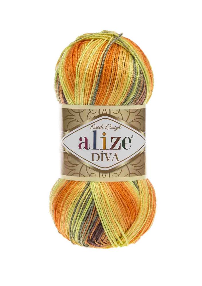 Alize Diva Batik El Örgü İpi 6828