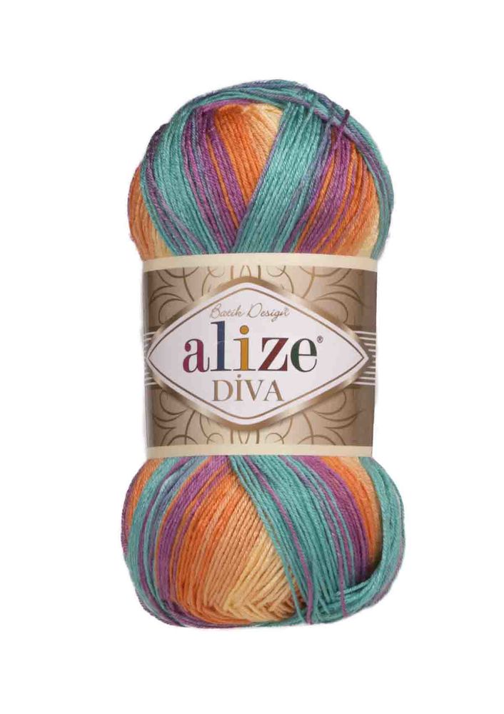 Alize Diva Batik El Örgü İpi 7074