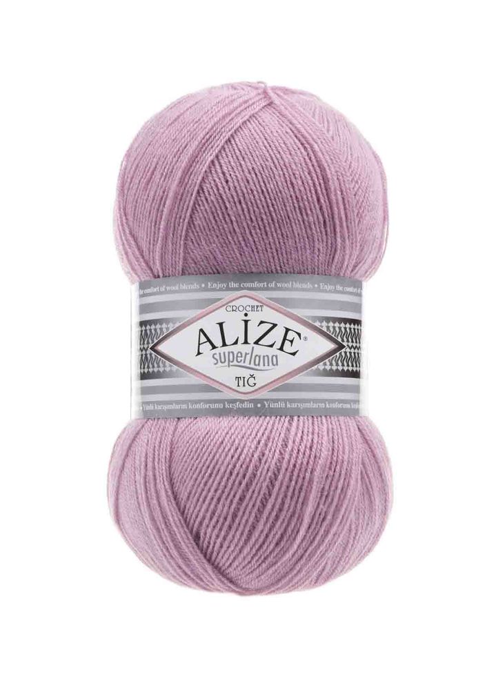 Alize Superlana Tığ El Örgü İpi Pembe Gül 295