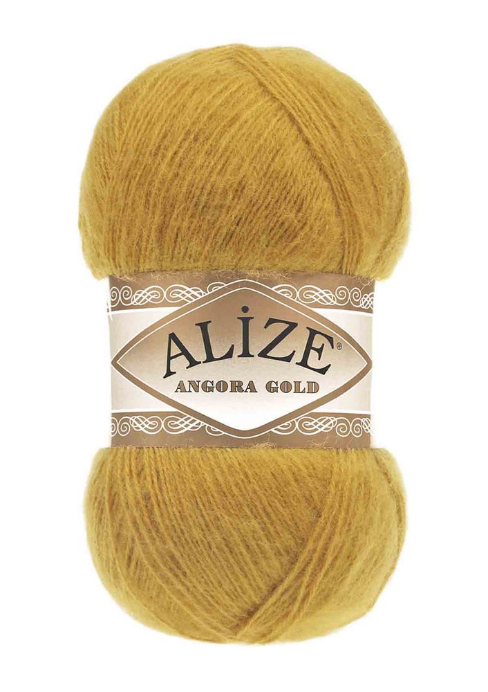 Alize Angora Gold El Örgü İpi Safran 002