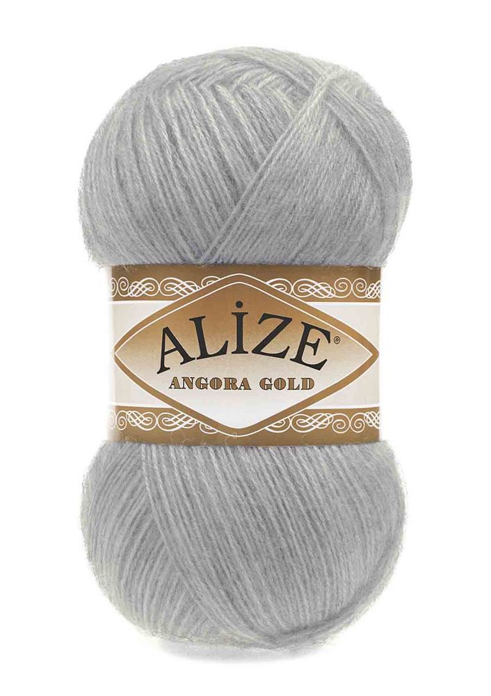 Alize Angora Gold El Örgü İpi Gri 021