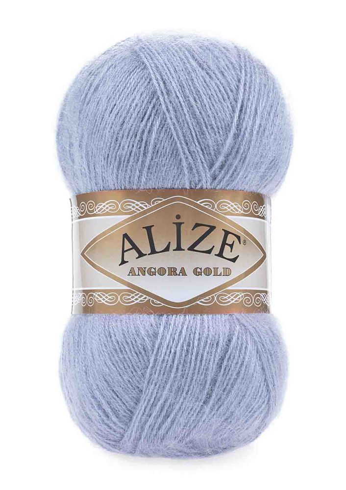 Alize Angora Gold El Örgü İpi Mavi 040