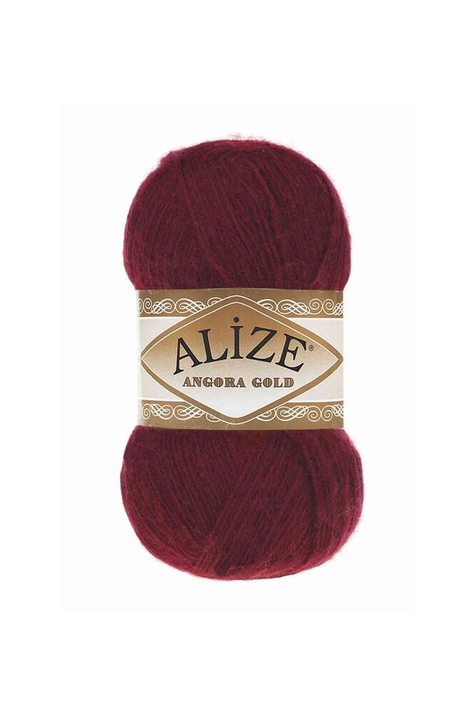 Alize Angora Gold El Örgü İpi Bordo 057