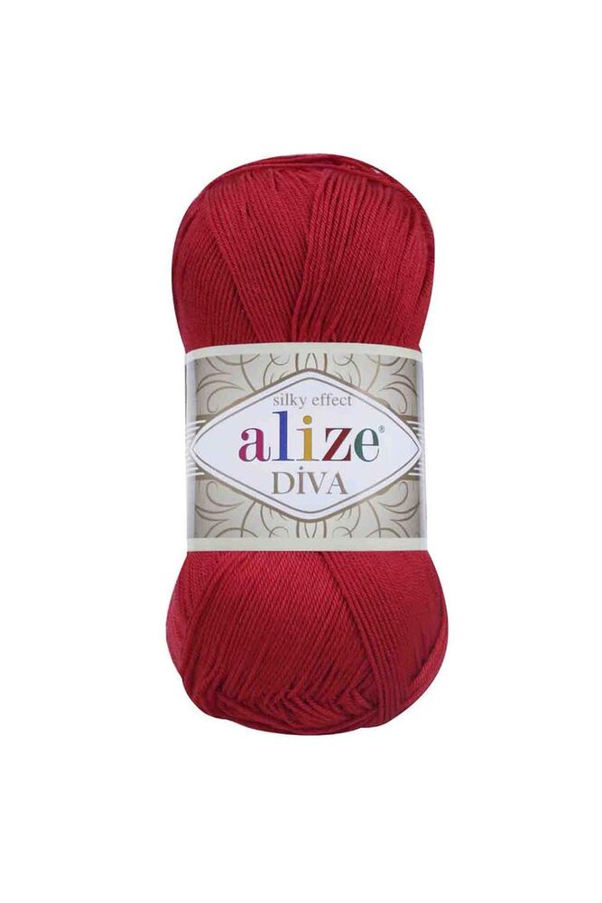 Alize Diva El Örgü İpi Kırmızı 106